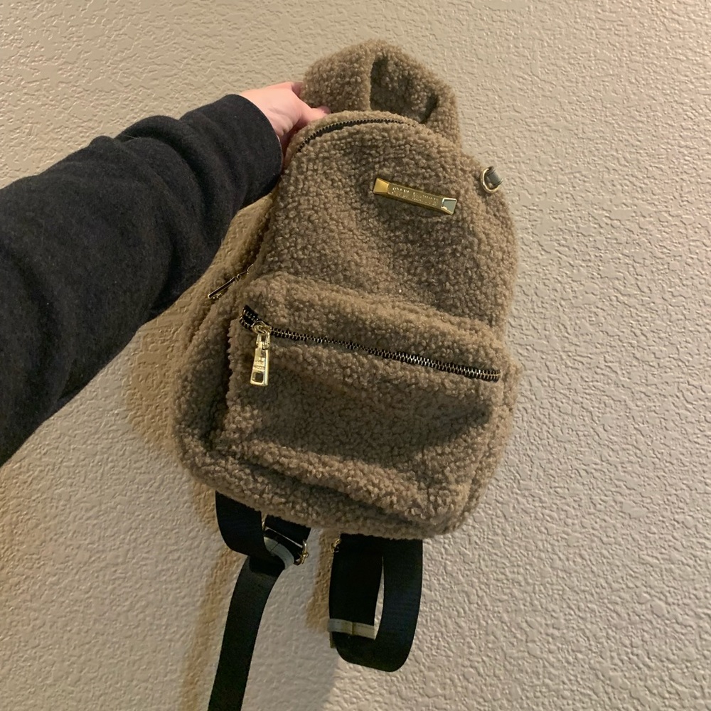 Steve Madden Sherpa backpack